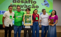 Equipe que conquistou o segundo lugar no Desafio 2