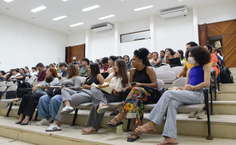 Discentes da primeira turma do PPGCOM