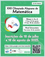 Olimpíada de Matemática inscreve estudantes de escolas e universitários
