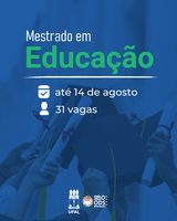 Ufal abre seleção para mestrado em Educação com ingresso em 2026