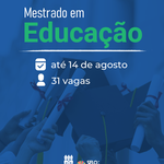 Ufal abre seleção para mestrado em Educação com ingresso em 2026