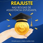 Assistência estudantil promove reajuste nos auxilios financeiros