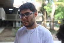 Pedro Paz, aluno de Geografia