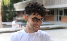 Luan Carvalho, aluno de Ciências Biológicas