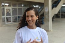 Maria Fernanda, aluna de Administração