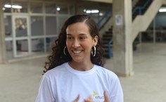 Maria Fernanda, aluna de Administração