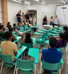 Recepção aos novos mestrandos de Penedo