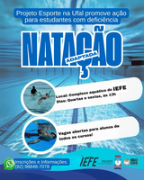 Proest promove ação de natação adaptada para estudantes com deficiência