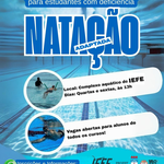 Proest promove ação de natação adaptada para estudantes com deficiência