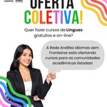 Rede Andifes Idiomas sem Fronteiras oferta cursos gratuitos de idiomas on-line