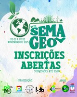 Semana de Geografia vai debater desafios socioambientais