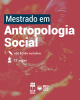 Ufal abre inscrições para mestrado em Antropologia Social