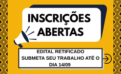 Atenção aos prazos para inscrições