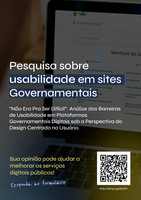 Aluna do Campus Arapiraca investiga facilidade de uso de plataformas governamentais