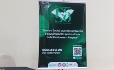Jornada Acadêmica de Serviço Social aborda justiça ambiental e social