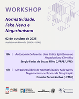 Negacionismo e fake news são temas de evento da pós-graduação em Filosofia