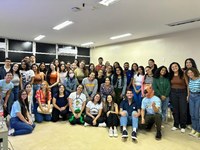 Projeto de extensão Teca faz acolhimento de novos integrantes no HU