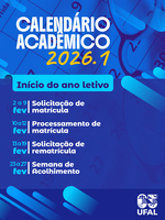 Período de matrícula de alunos veteranos da Ufal segue até dia 9