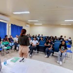 Estudantes de Serviço Social realizam ação sobre o ECA digital em escola de Rio Largo