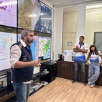 Estudantes do Paespe visitam Sala de Alerta da Semarh em atividade de iniciação científica