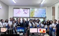 Estudantes do Paespe visitam Sala de Alerta da Semarh em atividade de iniciação científica