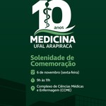 Medicina da Ufal em Arapiraca celebra dez anos com mostra científica e corrida