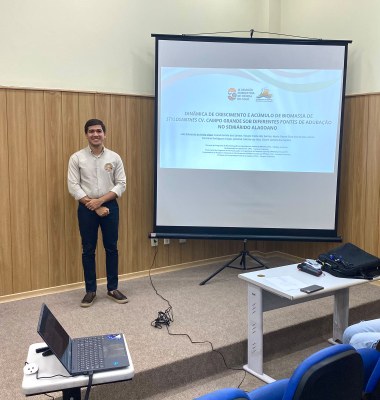 Luiz Eduardo de Melo é aluno do Programa de Pós-Graduação em Agricultura e Ambiente da Ufal