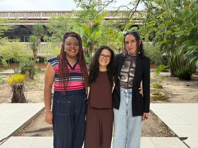 Jhessyka Fernandes, Sinara Besera e Maryana Carvalho; estudantes de Jornalismo preocupadas com a sociedade e as políticas públicas