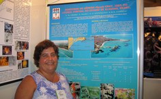 Professora Monica Dorigo (já falecida), primeira orientadora da pesquisa sobre Esponjas Marinhas