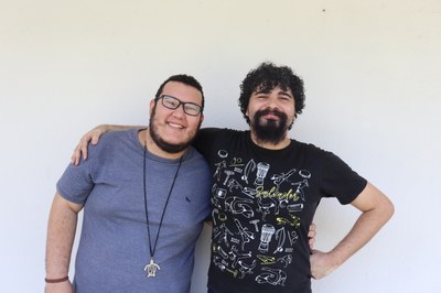 Carlos Antunes e Jefferson da Rocha, do PPGF