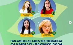 Equipe brasileira reuniu as 40 melhores estudantes do país