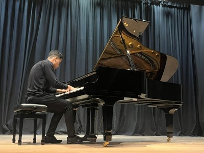 Natã Costa, estudante de Música da Ufal é menção honrosa como melhor intérprete de música brasileira durante o 34º Concurso de Piano Souza Lima, realizado em São Paulo