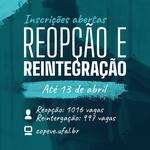 Estudantes da Ufal têm nova chance com editais de reopção e reintegração