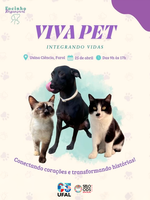 Viva Pet promove feira de adoção, rodas de conversa e minicurso na Usina Ciência