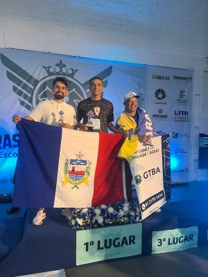Rikelme Amorim e Gabriel Ribeiro conquistaram, respectivamente, o 1º e o 2º lugares no Campeonato Brasileiro de Xadrez Escolar e Universitário