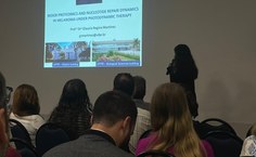 Apresentação da pesquisa no Congresso da Sociedade Brasileira de Bioquímica e Biologia Molecular