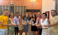 Grupo que recebeu premiação do Global Goals Educa