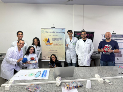 Comissão da Ufal responsável pela organização do Congresso Brasileiro de Virologia