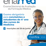 Inscrições para o Enamed 2026 estão abertas até 29 de junho