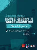 Ufal abre inscrições para formação sobre TCC para estudantes da UAB