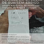 Evento remoto apresenta pesquisas sobre população em situação de rua