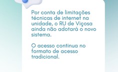 Ufal implanta sistema digital de acesso aos restaurantes universitários