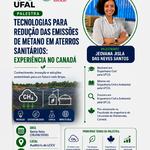 Palestra aborda tecnologias para redução de emissões de metano em aterros sanitários
