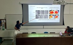 Trabalho de Larissa apresentou pesquisa com modelo de Alzheimer em Drosophila