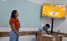 Equipe do GEPHECL durante Congresso Brasileiro de História da Educação