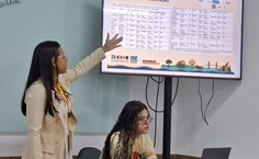 Equipe do GEPHECL durante Congresso Brasileiro de História da Educação