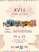 Semana de Letras abre inscrições para submissão de trabalhos, inscreva-se