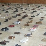 Sapatos simbolizam 2 mil mortes no 7º ato do Ufal em Defesa da Vida
