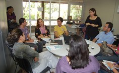 Reunião na Ascom realizada nesta quinta-feira