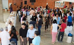 Festa aconteceu no hall da reitoria